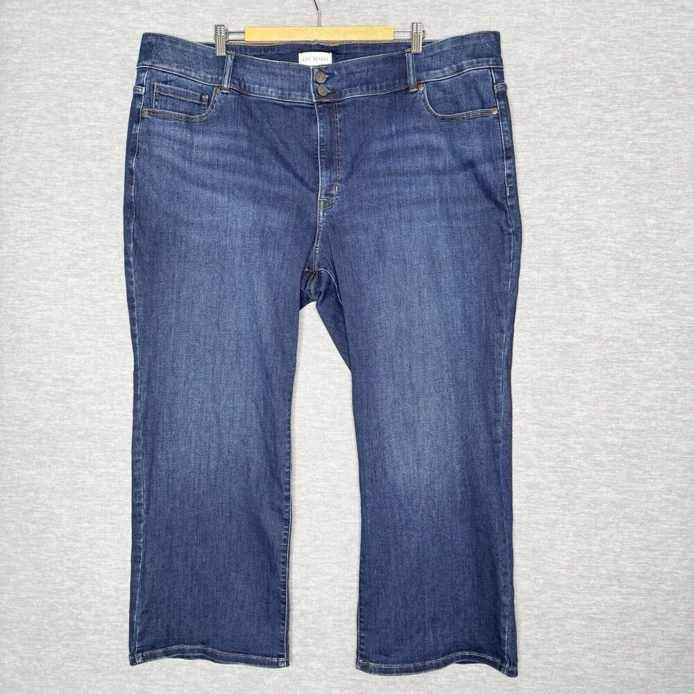 Lane Bryant High-Rise Flex Magic Waistband Boot Jean Size 28P Tighter Tummy Blue